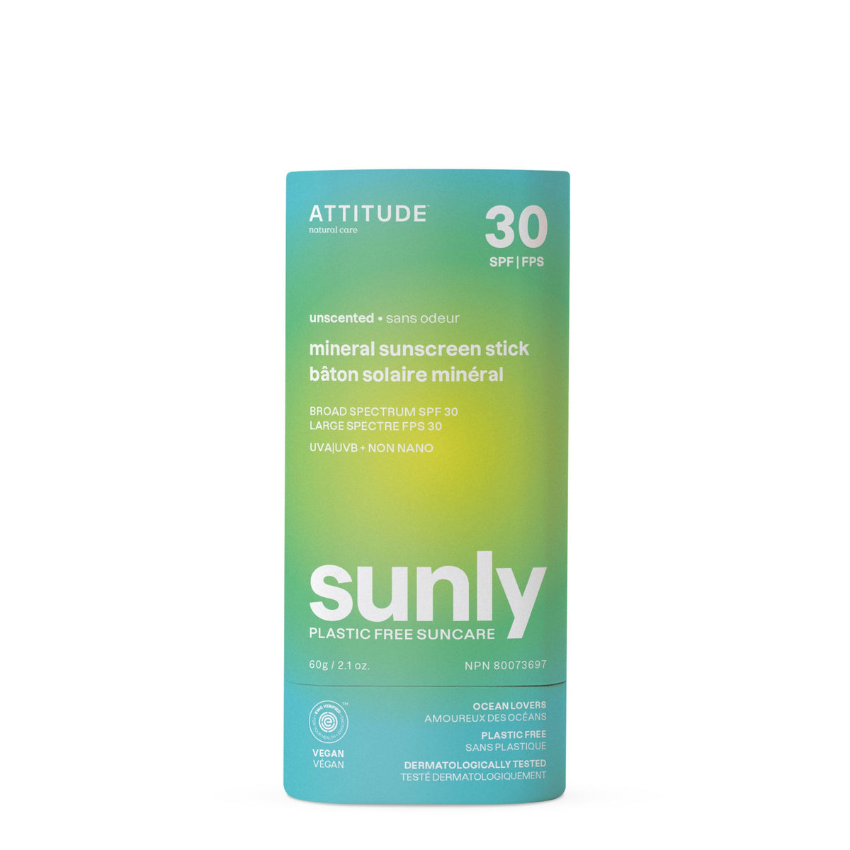 Mineral Sunscreen Face Stick - Spf 30