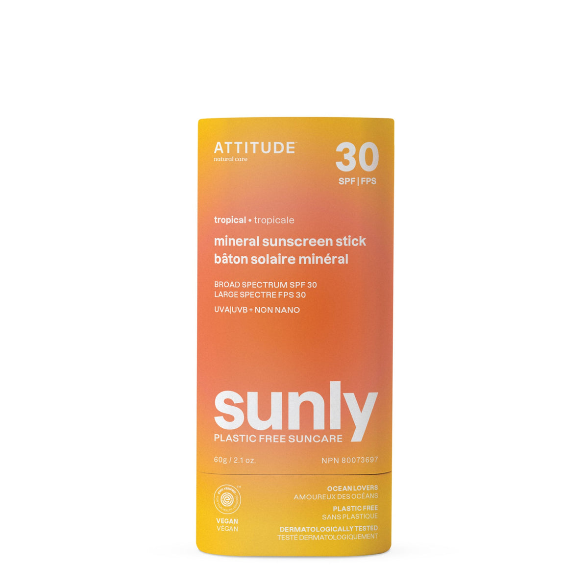 Mineral Sunscreen Face Stick - Spf 30